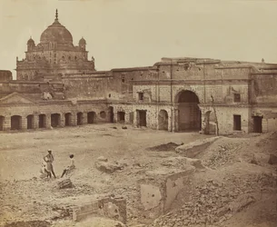 Indisk palads, ca. 1858